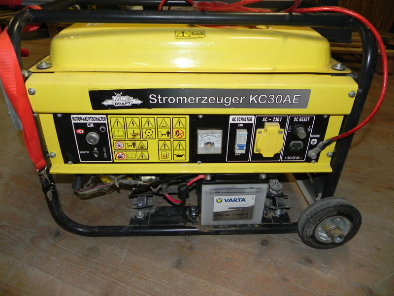gebrauchtes King Craft KC30AE Stromaggregat