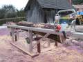 Logosol gebrauchtes Kleinsägewerk, Blockbandsäge